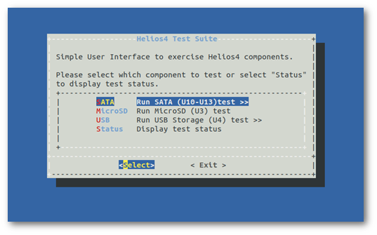 Helios4 Test Suite